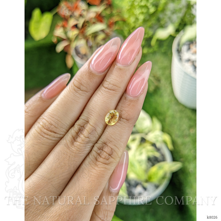 1.07 Ct. Citrine from Ceylon (Sri Lanka)