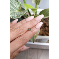0.80 Ct. Demantoid Garnet from Madagascar Life Style