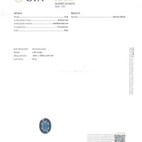 4.69 Ct. Spinel from Burma (Myanmar) Scan Report