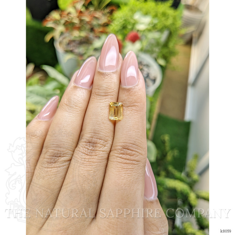 1.38 Ct. Citrine from Ceylon (Sri Lanka)