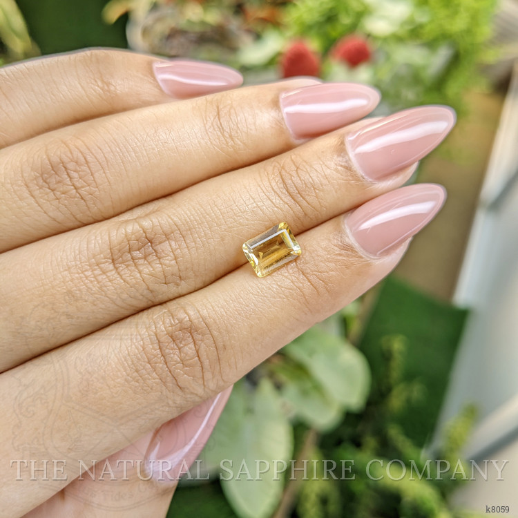 1.38 Ct. Citrine from Ceylon (Sri Lanka)