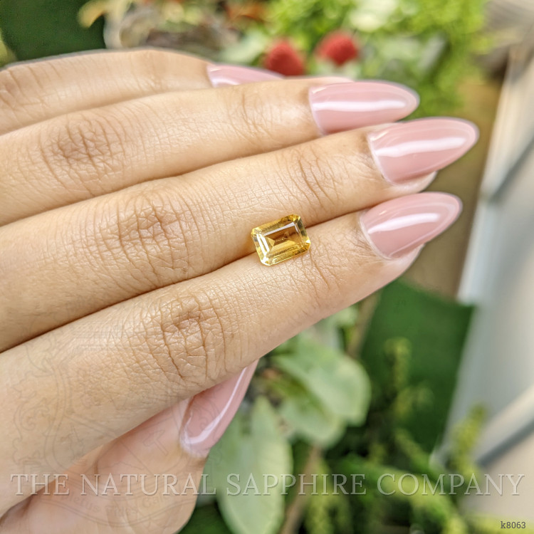 1.52 Ct. Citrine from Ceylon (Sri Lanka)