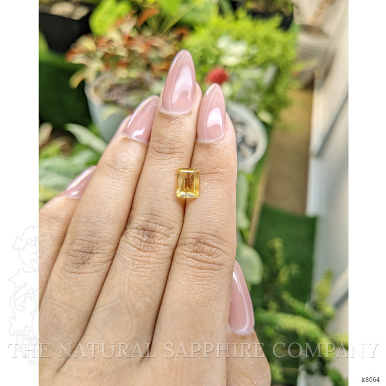 1.62 Ct. Citrine from Ceylon (Sri Lanka)