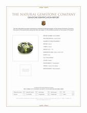 1.73 Ct. Zircon from Ceylon (Sri Lanka) Scan Report