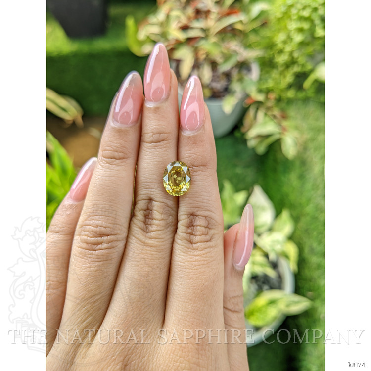 5.15 Ct. Zircon from Ceylon (Sri Lanka)