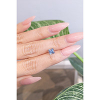 0.77 Ct. Aquamarine from Brazil Life Style
