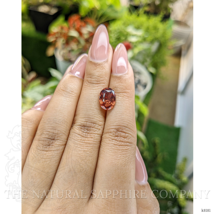 4.87 Ct. Zircon from Ceylon (Sri Lanka)