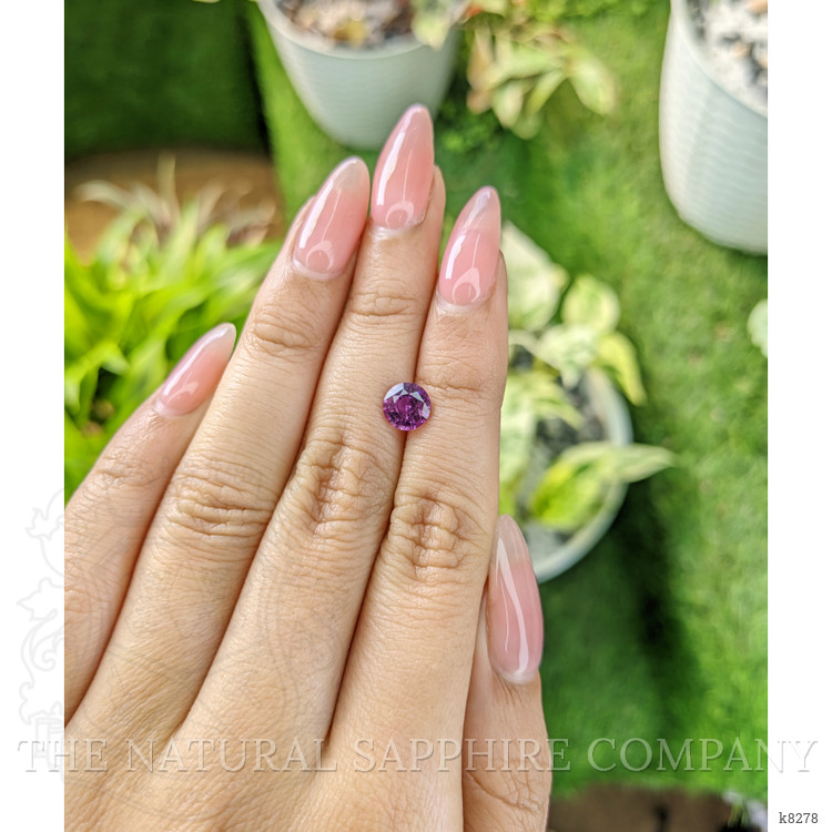 1.41 Ct. Rhodolite Garnet from Ceylon (Sri Lanka)