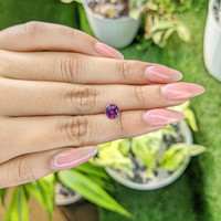 1.41 Ct. Rhodolite Garnet from Ceylon (Sri Lanka) Life Style