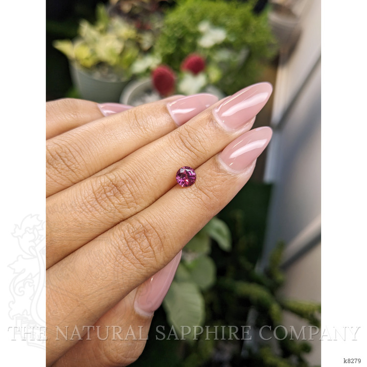 0.99 Ct. Rhodolite Garnet from Ceylon (Sri Lanka)
