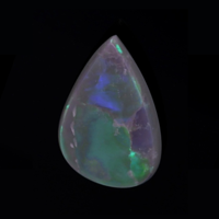 2.20 Ct. Semi-Black Opal from Australia Video