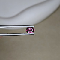 0.86 Ct. Rhodolite Garnet from Ceylon (Sri Lanka) Life Style