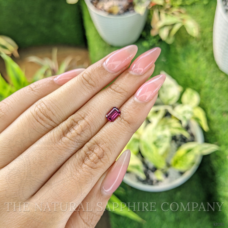 0.98 Ct. Rhodolite Garnet from Ceylon (Sri Lanka)