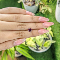 1.37 Ct. Rhodolite Garnet from Ceylon (Sri Lanka) Life Style