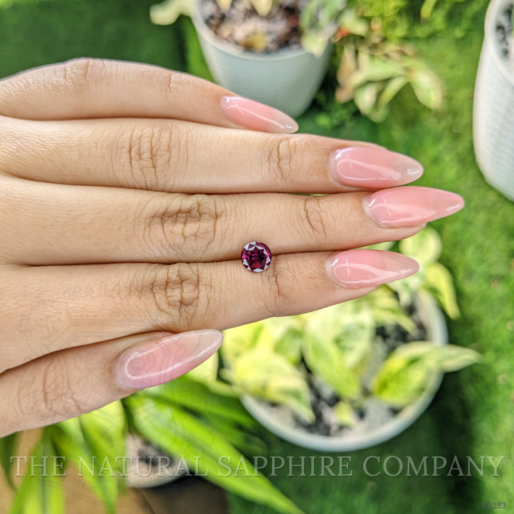 1.37 Ct. Rhodolite Garnet from Ceylon (Sri Lanka)