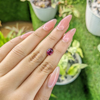 1.41 Ct. Rhodolite Garnet from Ceylon (Sri Lanka) Life Style