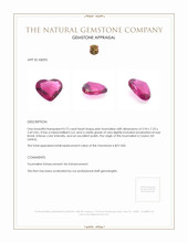 0.72 Ct. Tourmaline from Ceylon (Sri Lanka) Appraisal