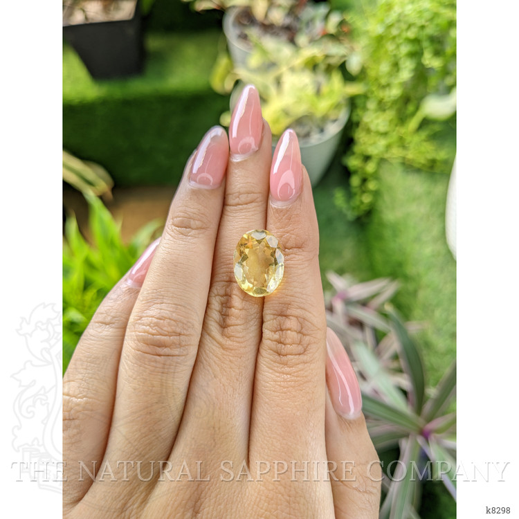 7.46 Ct. Citrine from Ceylon (Sri Lanka)