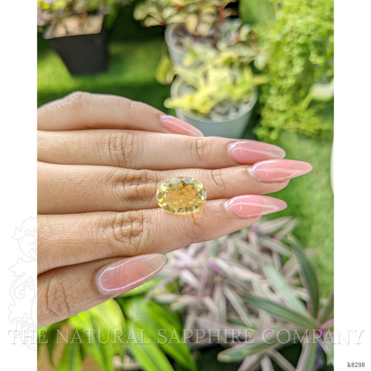 7.46 Ct. Citrine from Ceylon (Sri Lanka)