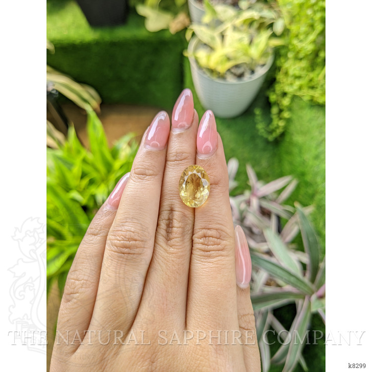 7.65 Ct. Citrine from Ceylon (Sri Lanka)