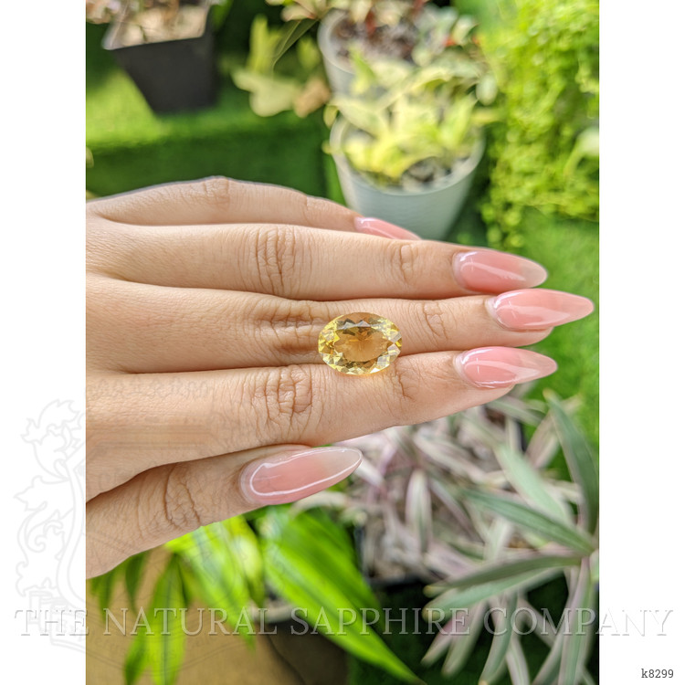 7.65 Ct. Citrine from Ceylon (Sri Lanka)