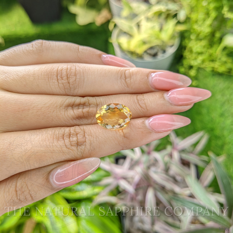 6.31 Ct. Citrine from Ceylon (Sri Lanka)