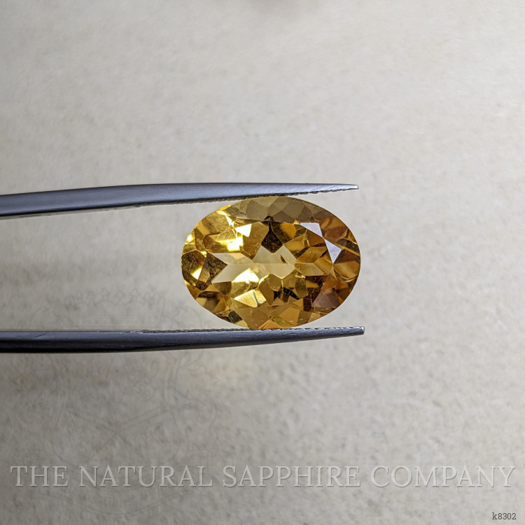 7.88 Ct. Citrine from Ceylon (Sri Lanka)