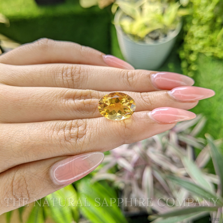 7.88 Ct. Citrine from Ceylon (Sri Lanka)