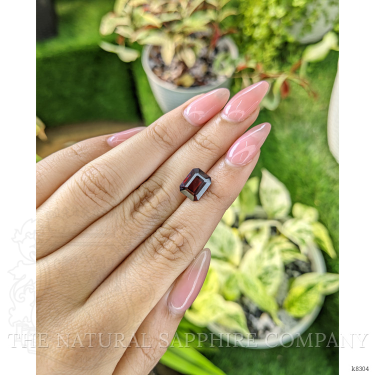 3.76 Ct. Rhodolite Garnet from Ceylon (Sri Lanka)