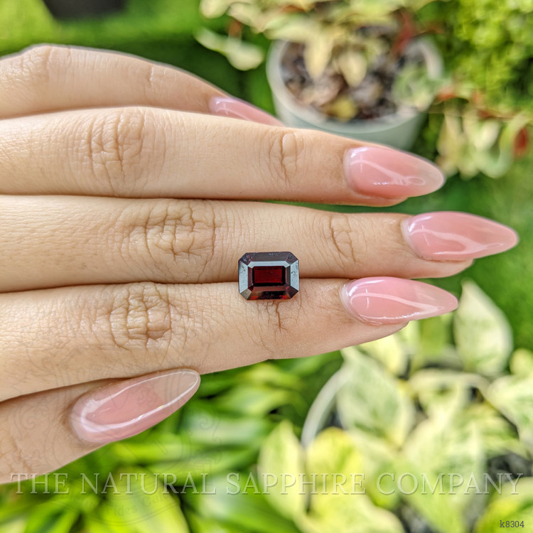 3.76 Ct. Rhodolite Garnet from Ceylon (Sri Lanka)