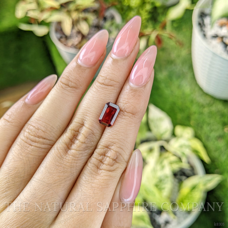 2.66 Ct. Rhodolite Garnet from Ceylon (Sri Lanka)