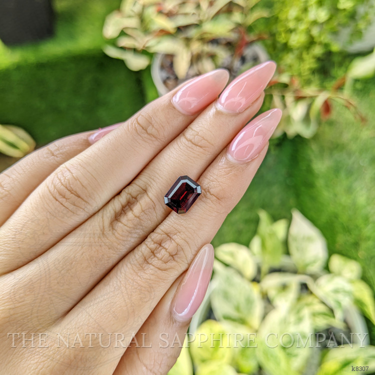 3.97 Ct. Rhodolite Garnet from Ceylon (Sri Lanka)