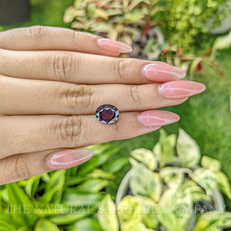 4.17 Ct. Rhodolite Garnet from Ceylon (Sri Lanka)