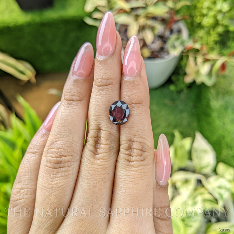 4.17 Ct. Rhodolite Garnet from Ceylon (Sri Lanka)