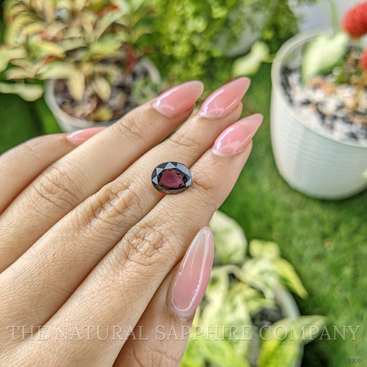 4.17 Ct. Rhodolite Garnet from Ceylon (Sri Lanka)