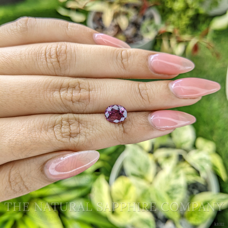 2.60 Ct. Rhodolite Garnet from Ceylon (Sri Lanka)