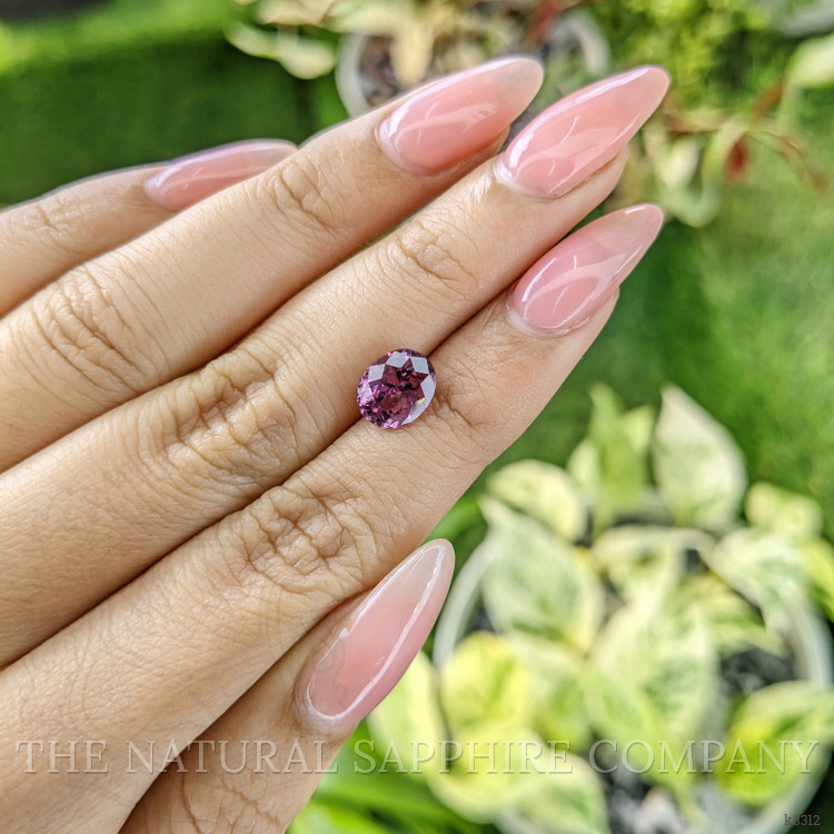 2.60 Ct. Rhodolite Garnet from Ceylon (Sri Lanka)