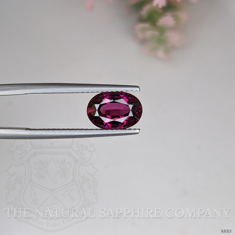 3.11 Ct. Rhodolite Garnet from Ceylon (Sri Lanka)