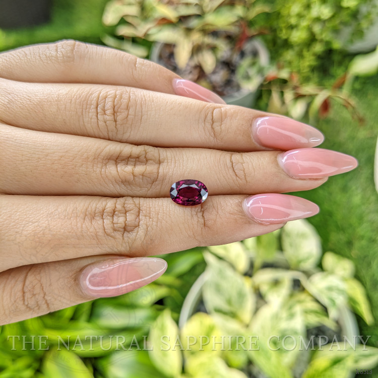 3.11 Ct. Rhodolite Garnet from Ceylon (Sri Lanka)