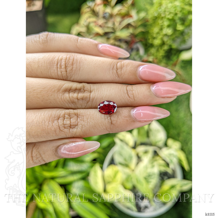 2.80 Ct. Rhodolite Garnet from Ceylon (Sri Lanka)