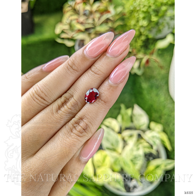 2.80 Ct. Rhodolite Garnet from Ceylon (Sri Lanka)
