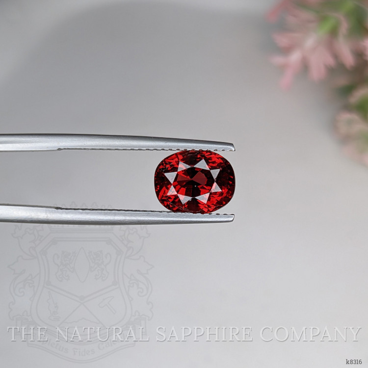 3.50 Ct. Rhodolite Garnet from Ceylon (Sri Lanka)