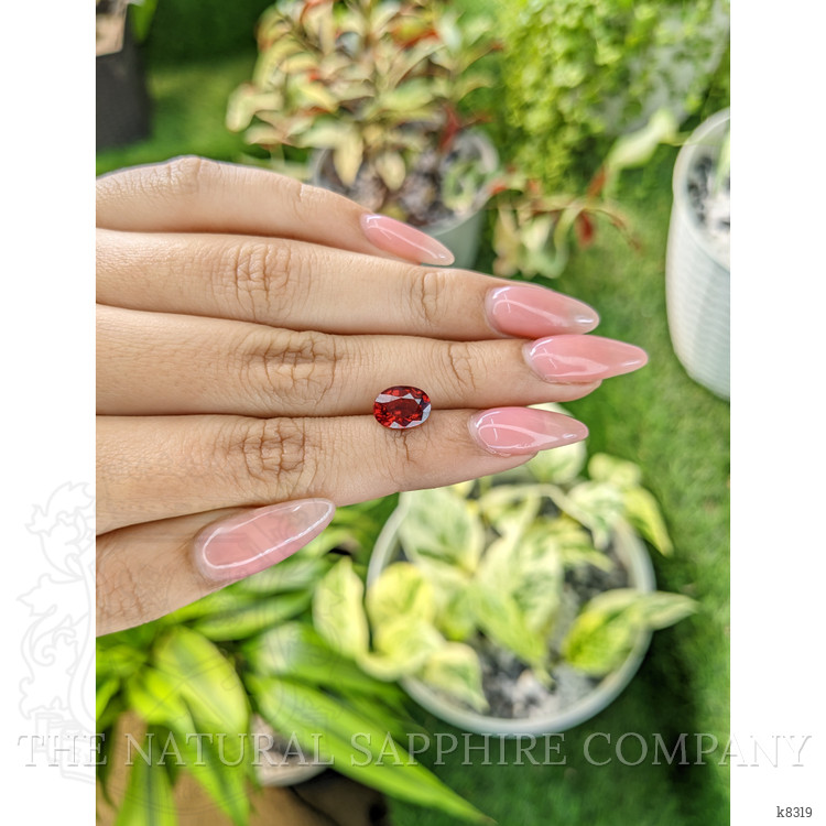 2.23 Ct. Rhodolite Garnet from Ceylon (Sri Lanka)