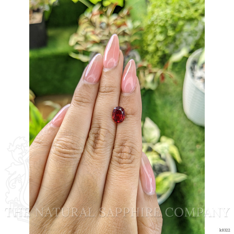 2.27 Ct. Rhodolite Garnet from Ceylon (Sri Lanka)