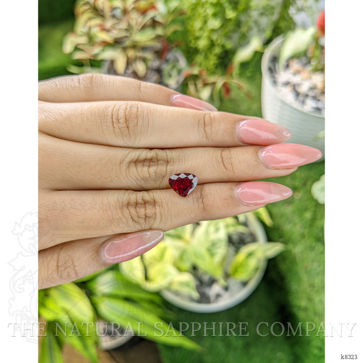 3.14 Ct. Rhodolite Garnet from Ceylon (Sri Lanka)