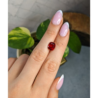 3.64 Ct. Red Spinel from Burma (Myanmar) Life Style