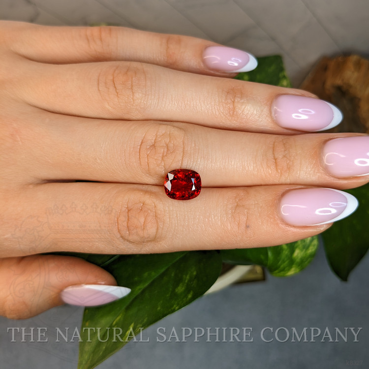 3.64 Ct. Red Spinel from Burma (Myanmar)