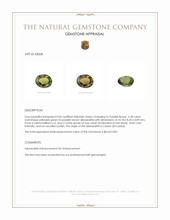 3.38 Ct. Alexandrite from Ceylon (Sri Lanka) Appraisal