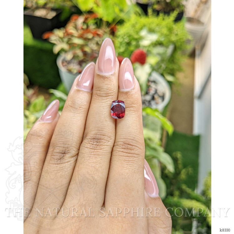 3.92 Ct. Rhodolite Garnet from Ceylon (Sri Lanka)