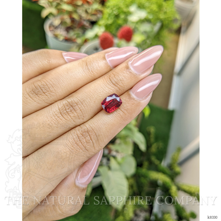 3.92 Ct. Rhodolite Garnet from Ceylon (Sri Lanka)